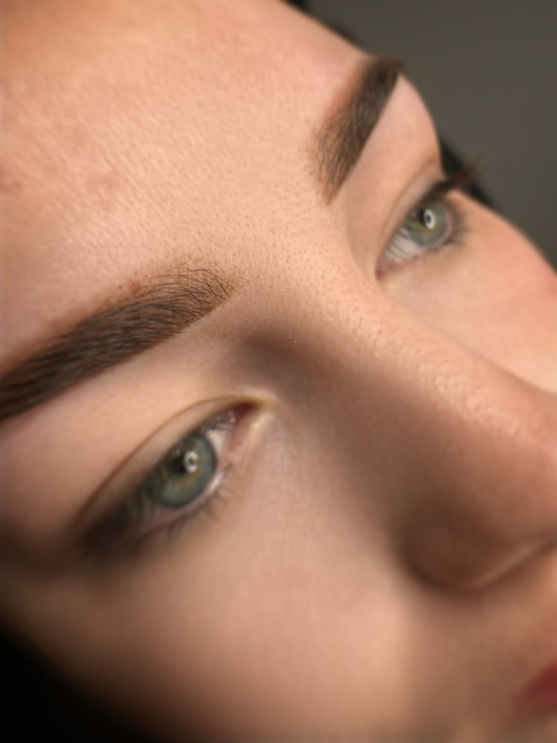 Micropigmentación de cejas, resultado hairstroke